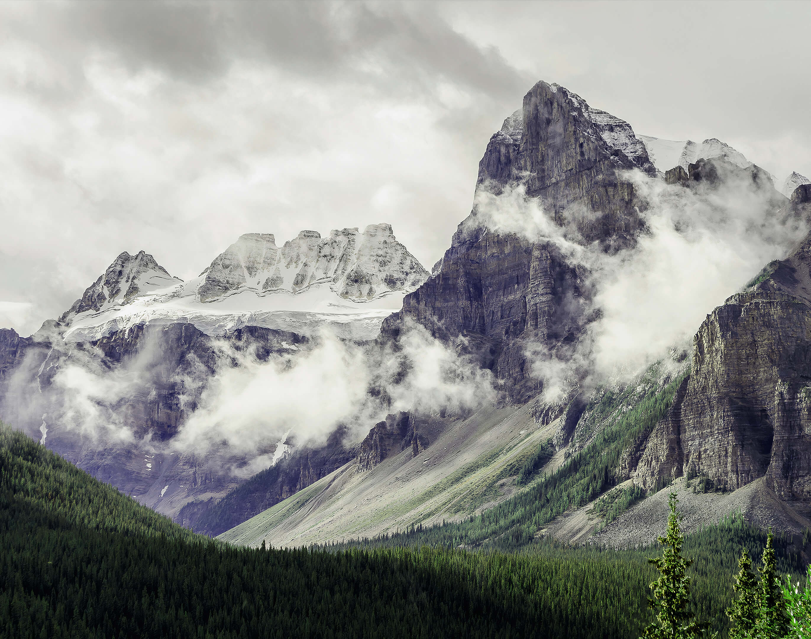 Alpine mountains